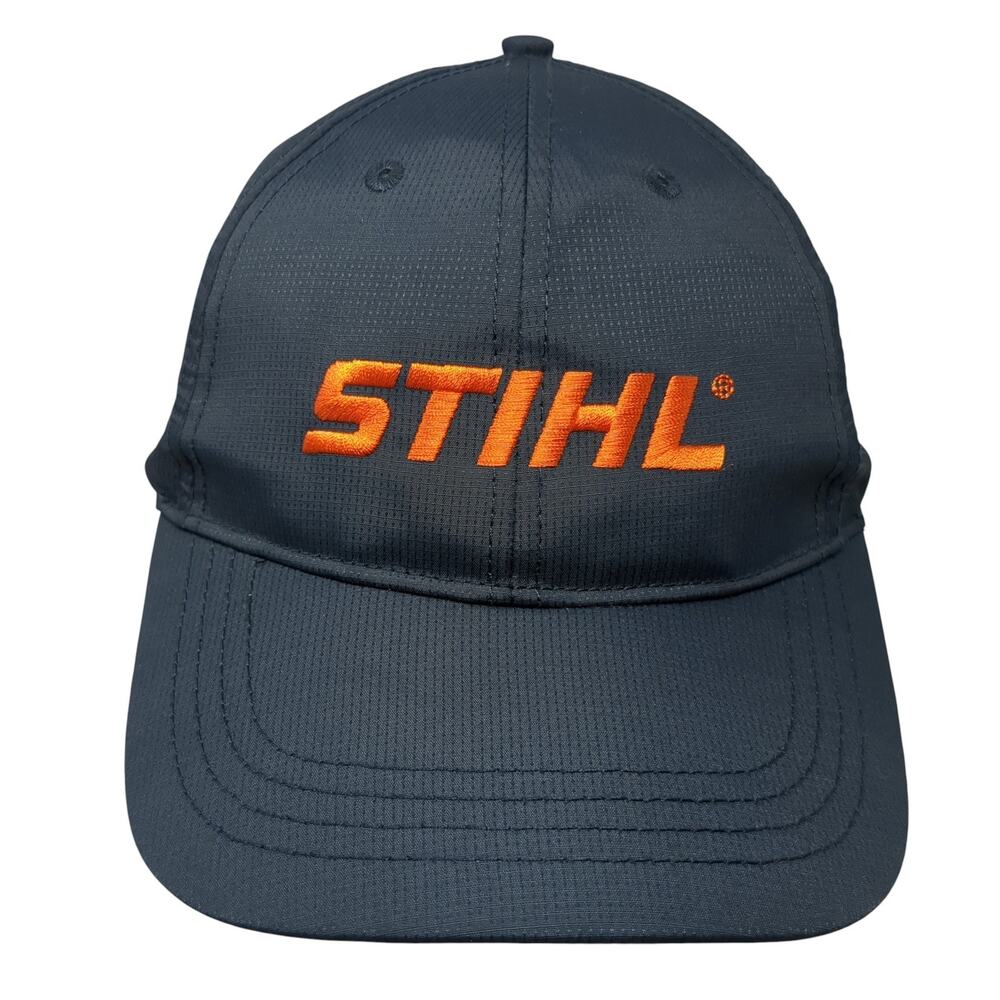 Stihl Outfitters Apparel Strapback Baseball Cap Blue One Size Adjustable 6 Panel